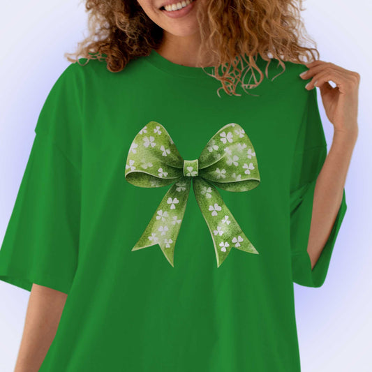 Lucky Tee for St. Patrick’s Day, Retro Irish T-Shirt, Cute Clover Shirt, Shamrock Lucky Tee, Funny Holiday T-Shirt, Vintage Green Tee | P12